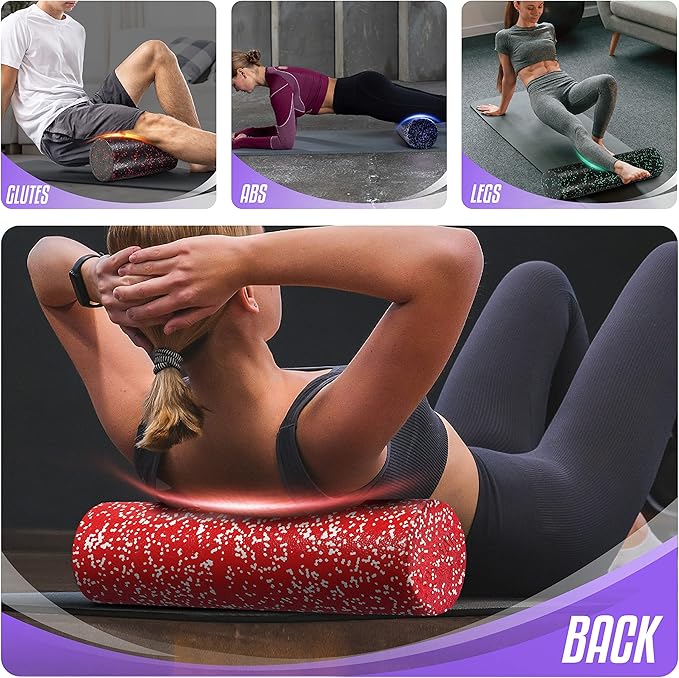 High-Density EPP Foam Roller for Deep Tissue Massage & Yoga Recovery