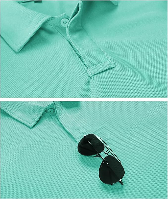 Performance Short Sleeve Tactical Golf Polo Shirt for Men