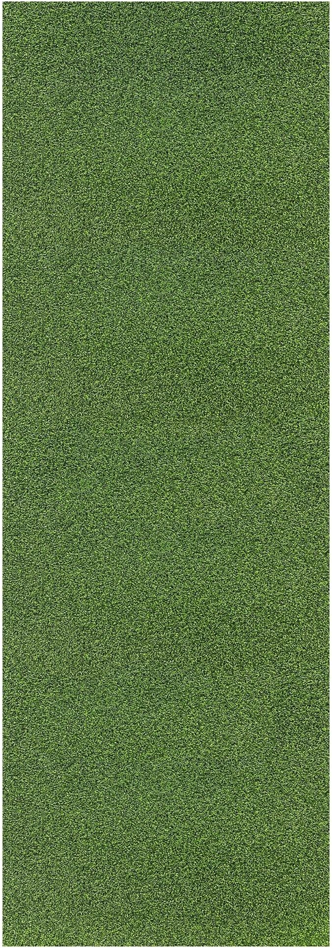 Ottomanson Artificial Turf Golf Hitting Mat 3' x 24' Indoor/Outdoor Waterproof Synthetic Fake Grass for Putting Practice Baseball Football Sports Gym Backyard, Custom Size 2' up to 30'