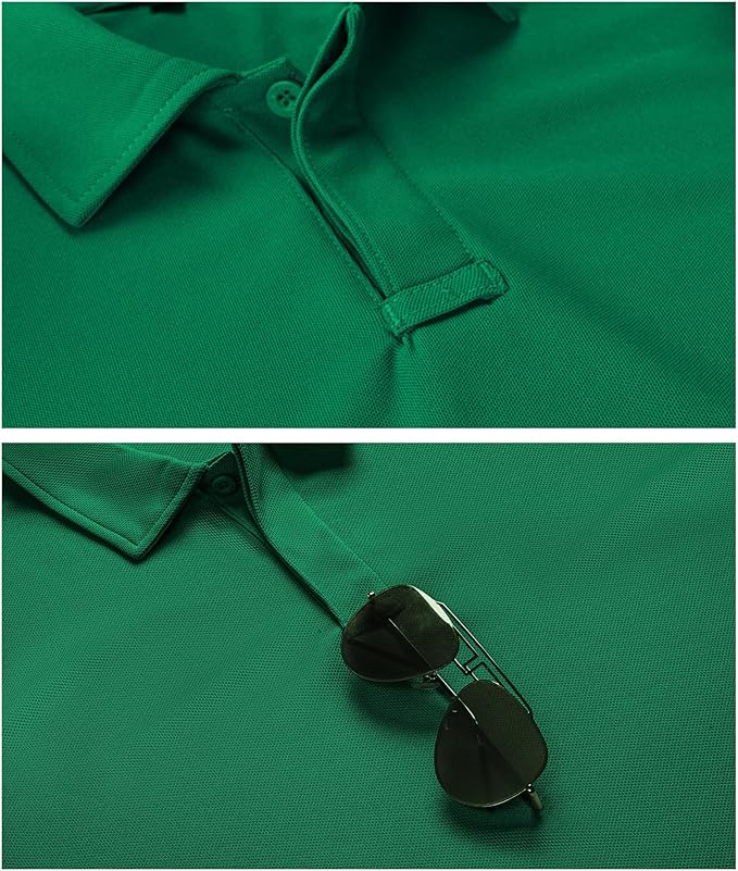 Performance Short Sleeve Tactical Golf Polo Shirt for Men