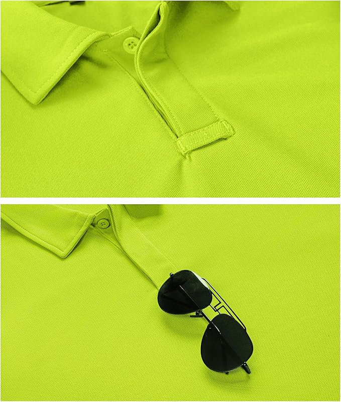 Performance Short Sleeve Tactical Golf Polo Shirt for Men