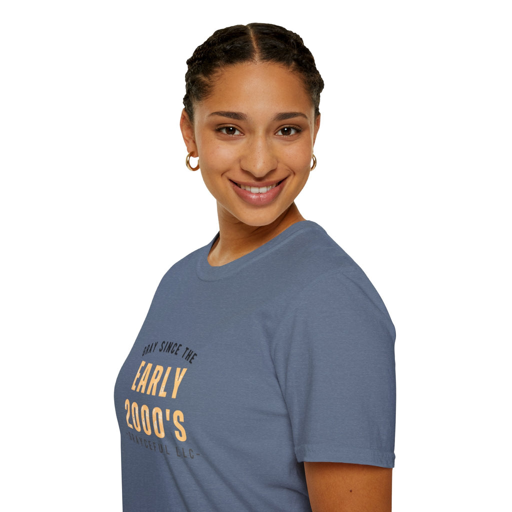 Unisex Softstyle Cotton Crewneck T-Shirt: Minimalist Casual Tee
