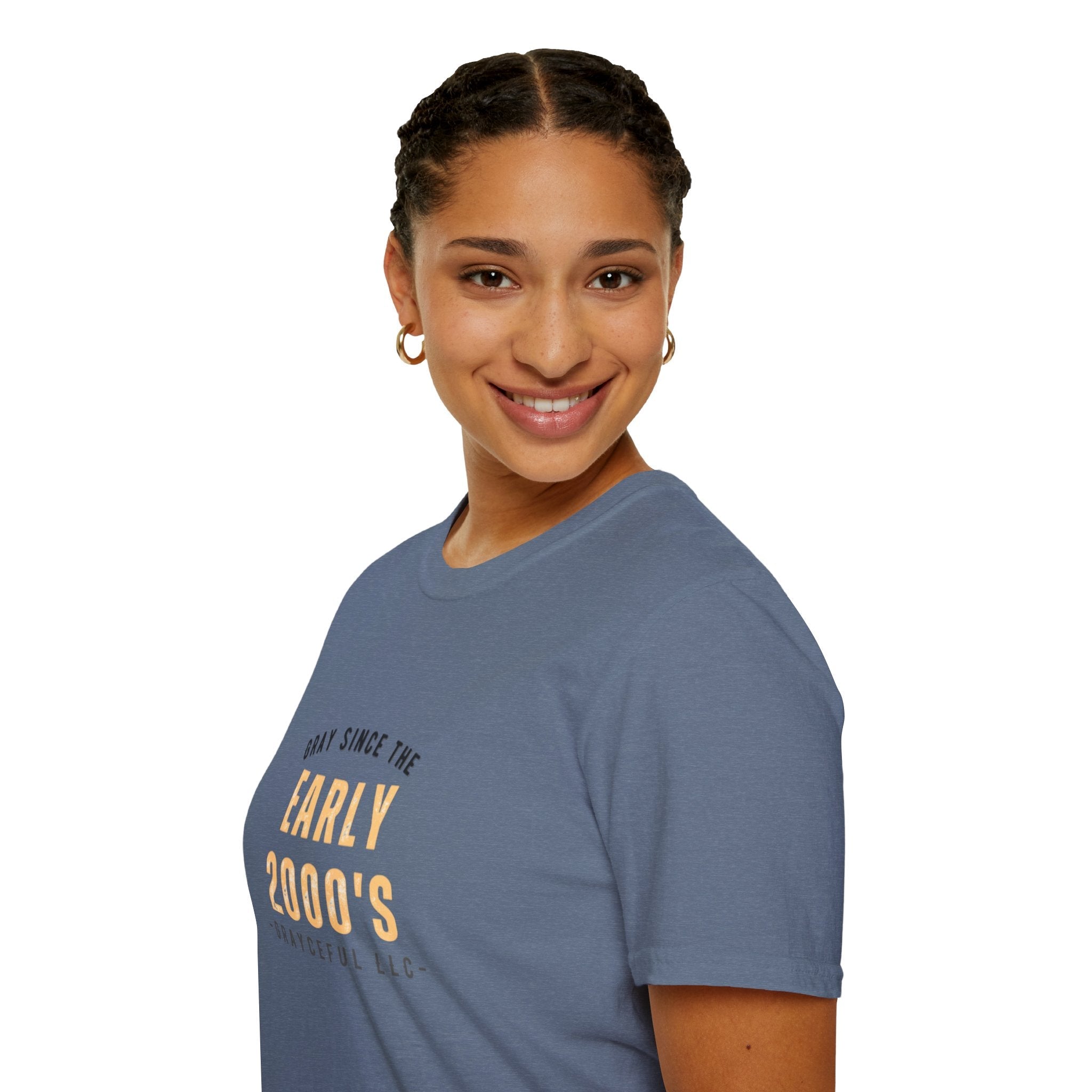 Unisex Softstyle Cotton Crewneck T-Shirt: Minimalist Casual Tee