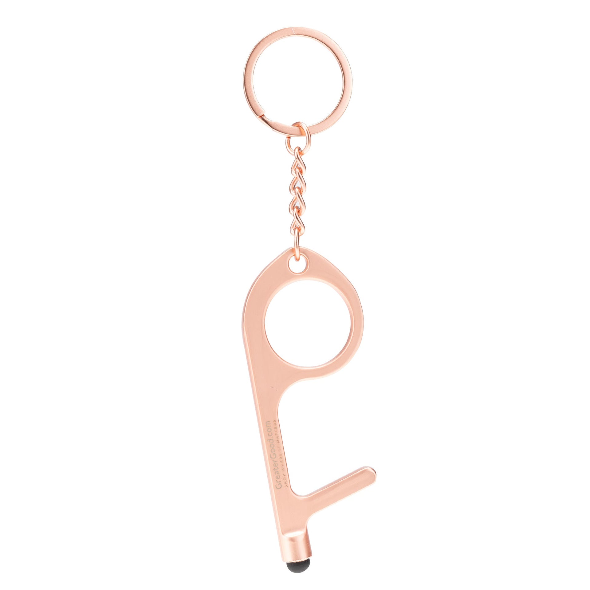 No Germs Keychain Tool with Touch Screen Tip