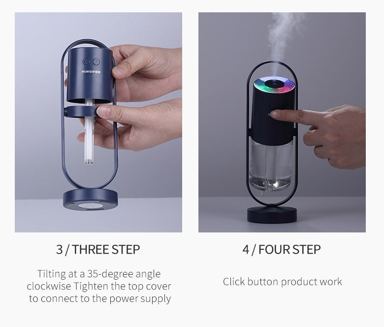 Magic Shadow Ultrasonic Humidifier with Projection Night Light