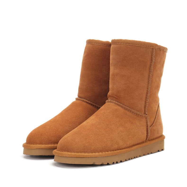 Women's Cozy Classic Warm Suede-Style Winter Snow Boots - Image 7