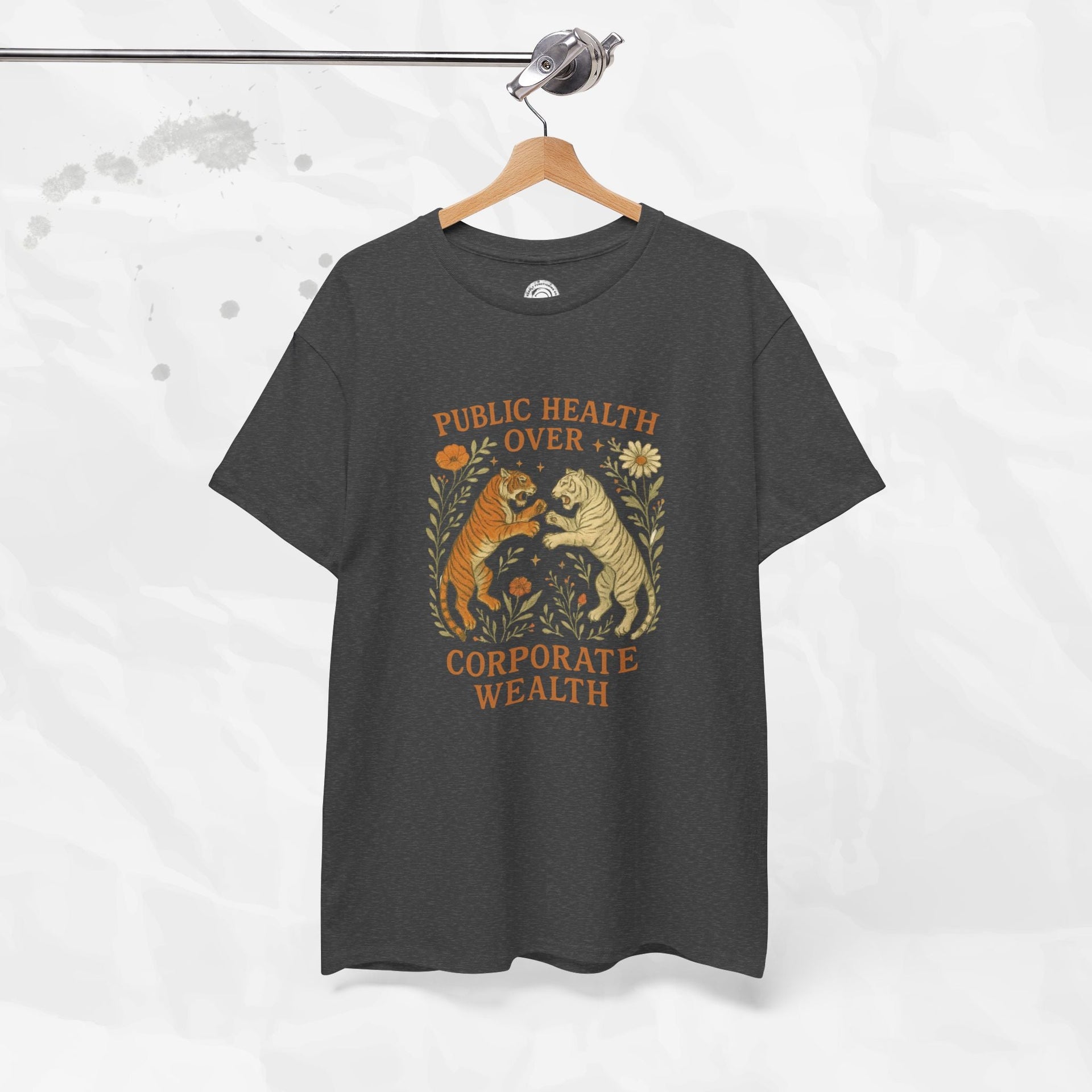 Public Health Over Corporate Wealth - T-Shirt