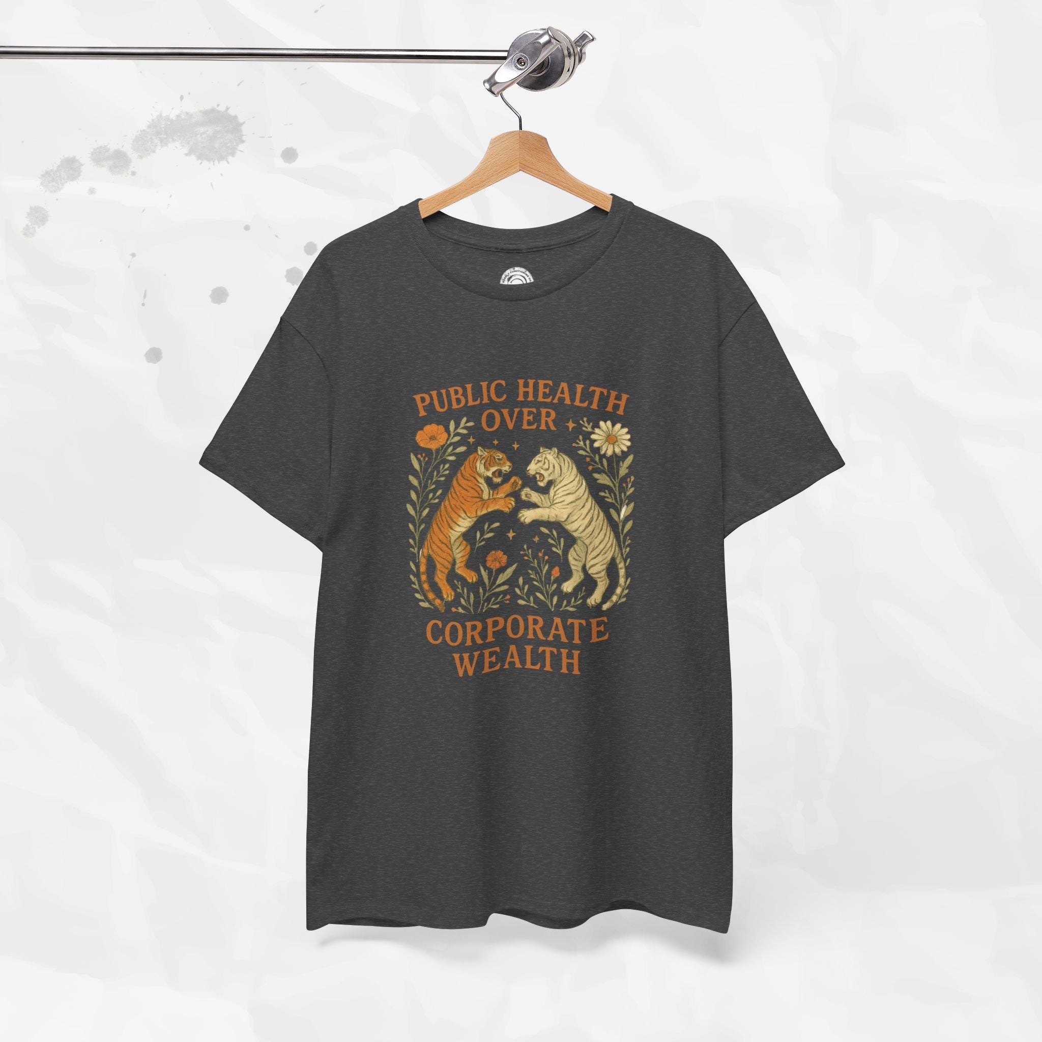Public Health Over Corporate Wealth - T-Shirt