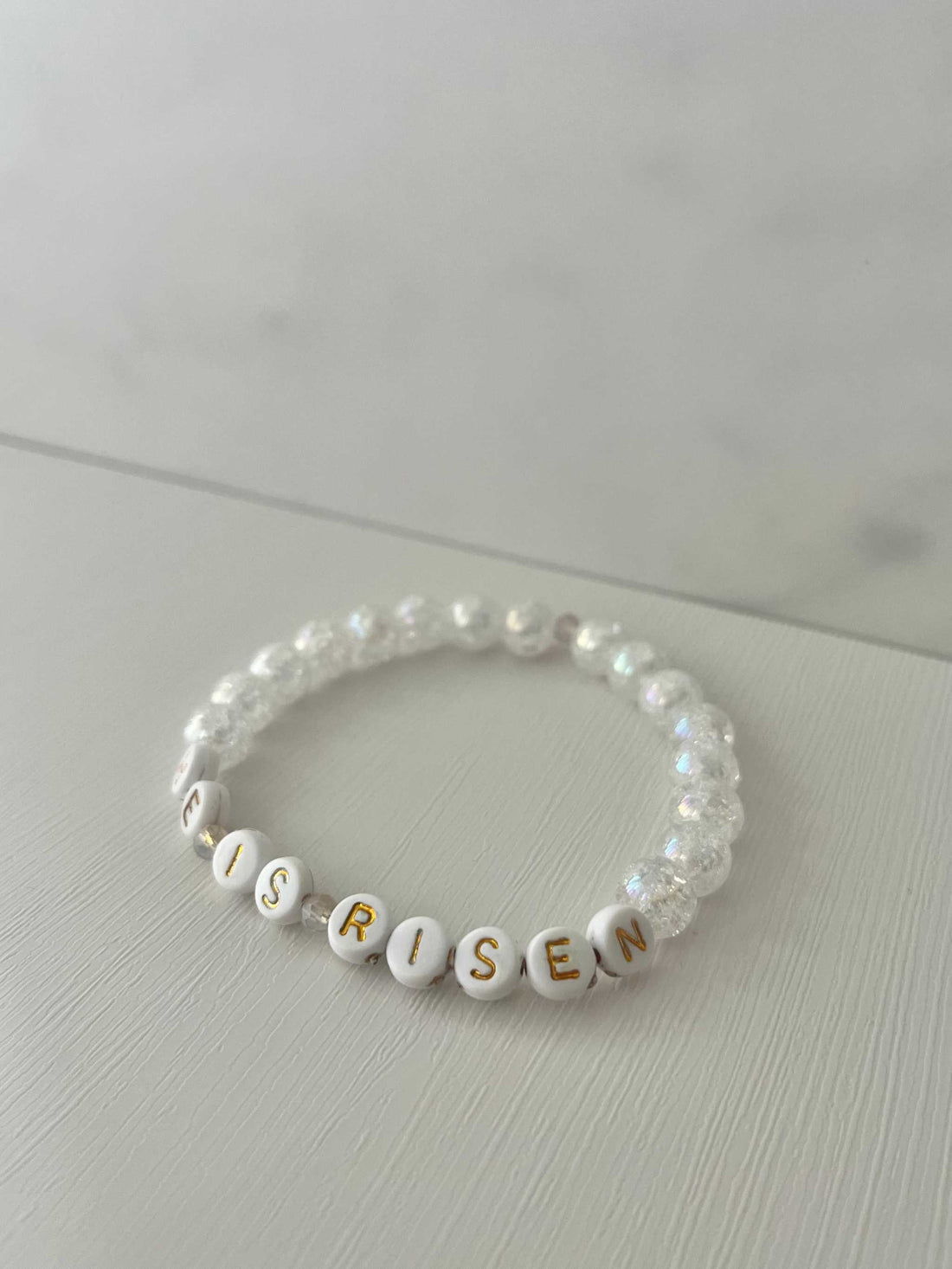 He Is Risen Bead Bracelet – Handmade Christian Jewelry