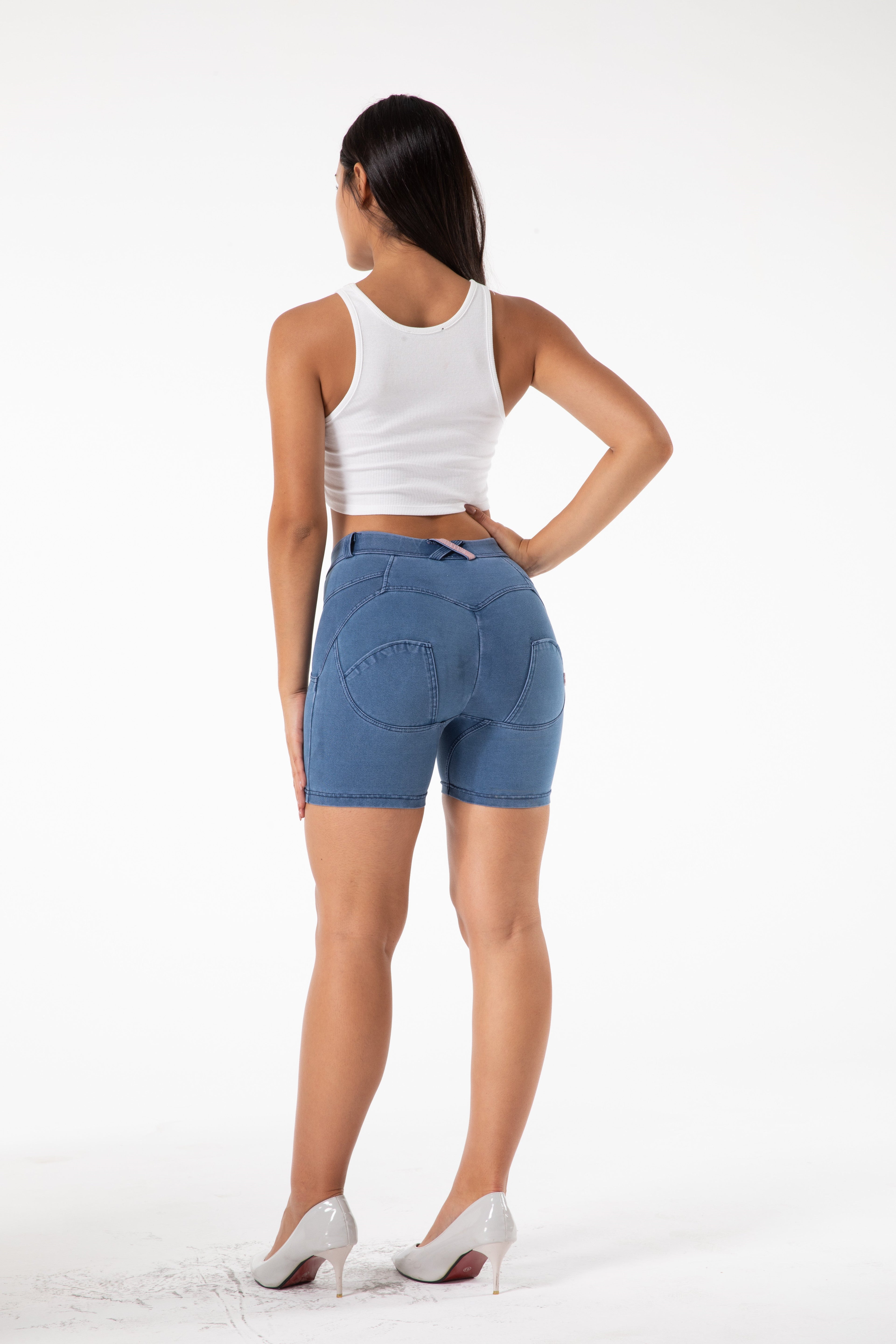 Scrunch Bum Lift Ladies Gym Shorts – Push-Up Compression Fit