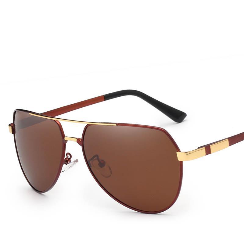 Classic Unisex Aviation Polarized Sunglasses with Gradient Lens