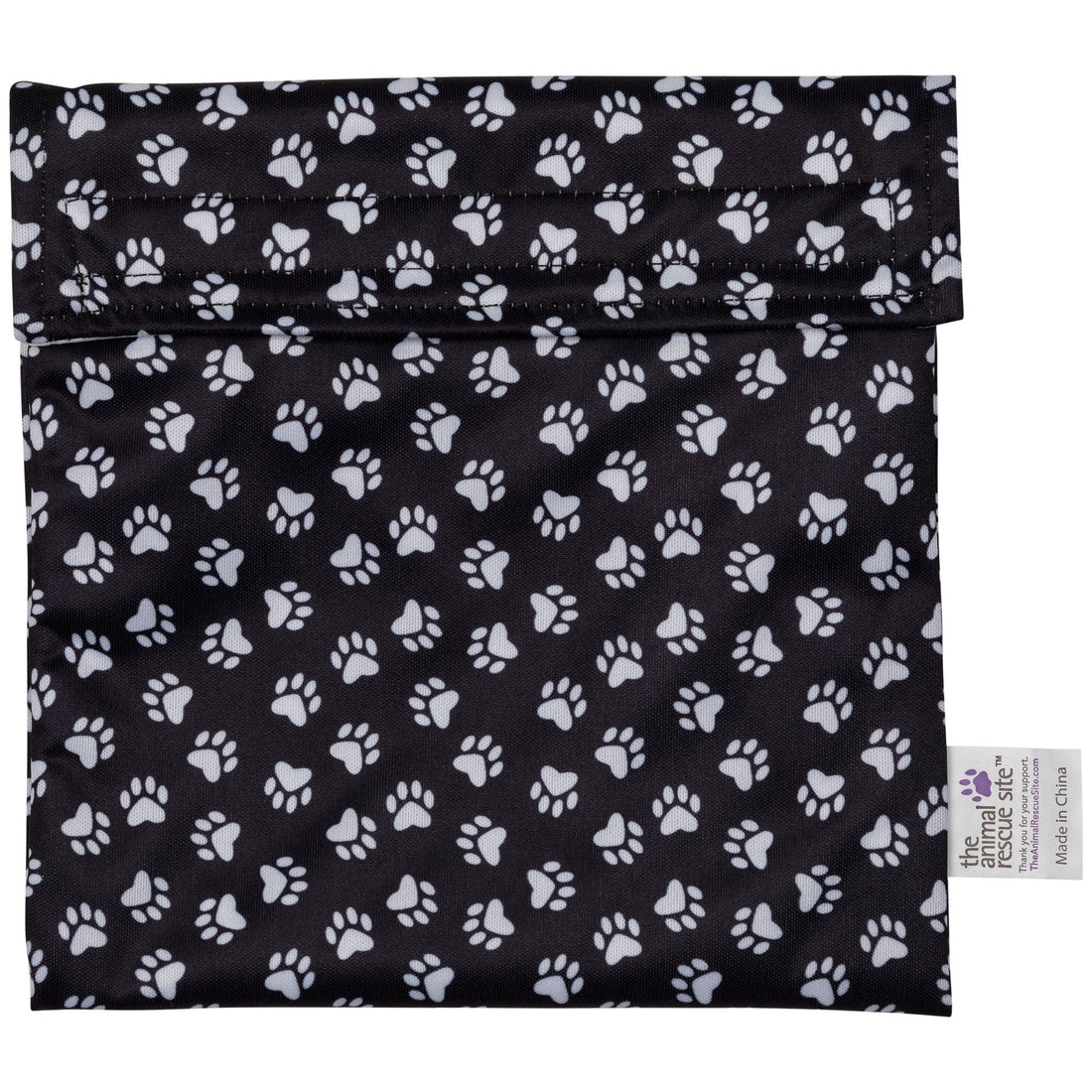 Paw Print Reusable Snack Pouch - Set of 2