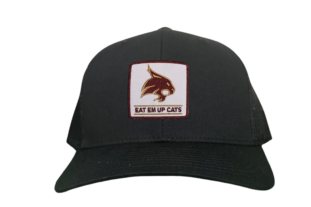 Texas State University Supercat Trucker Hat - Eat Em Up Cats Cap