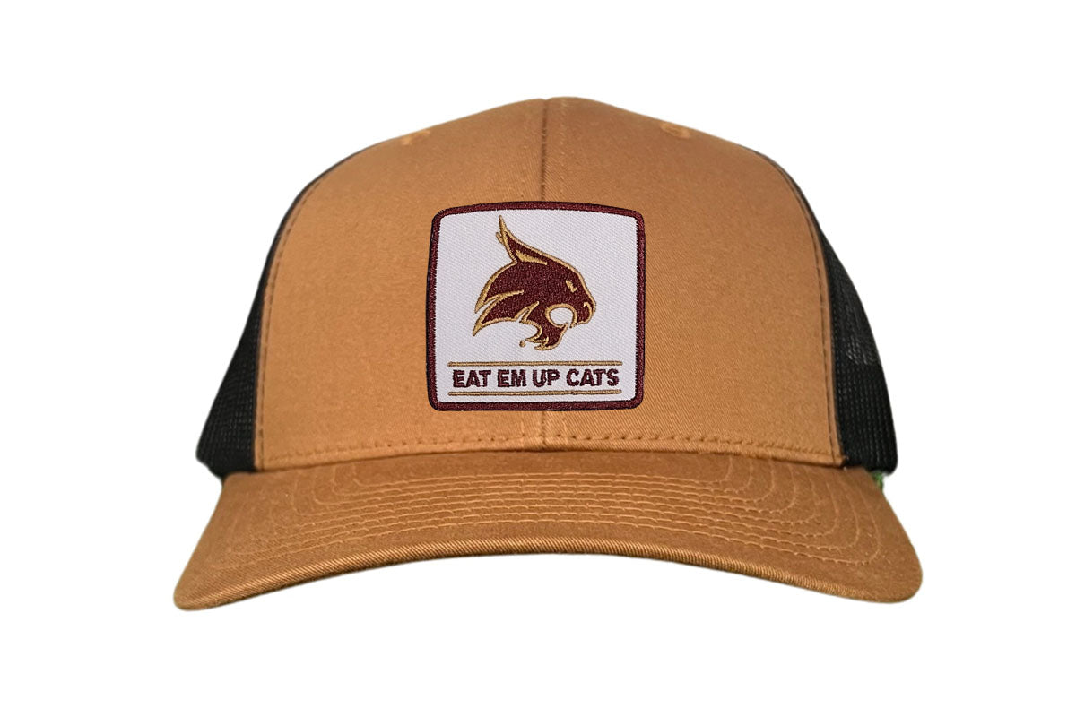 Texas State University Supercat Trucker Hat - Eat Em Up Cats Cap
