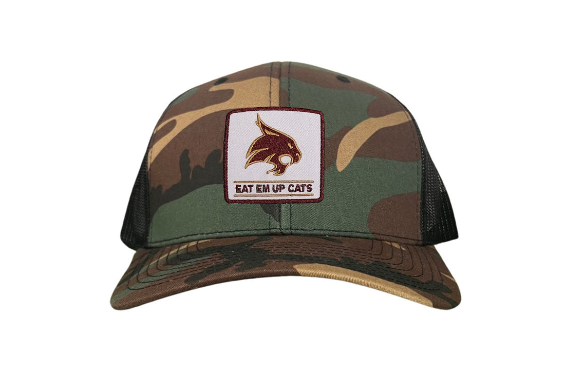 Texas State University Supercat Trucker Hat - Eat Em Up Cats Cap