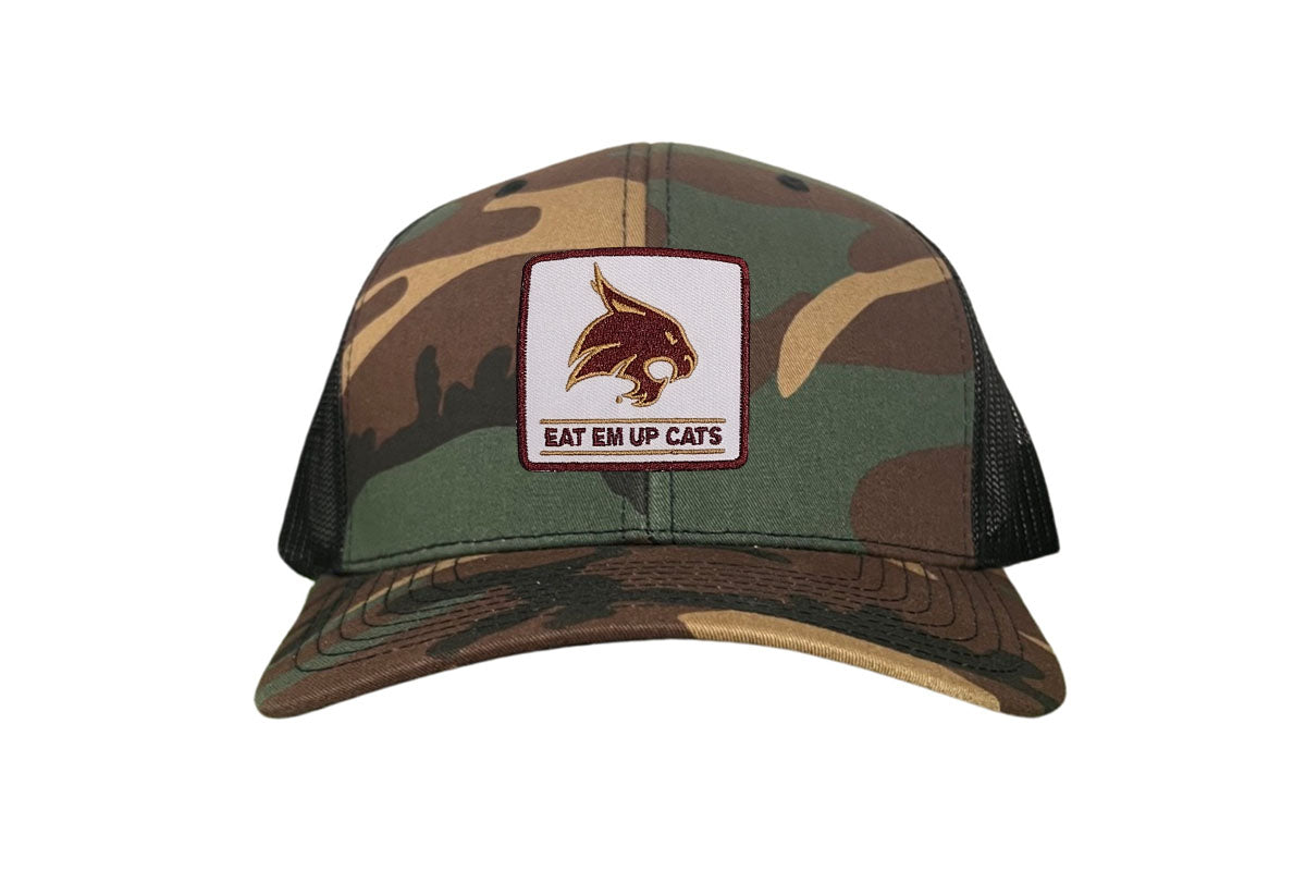 Texas State University Supercat Trucker Hat - Eat Em Up Cats Cap