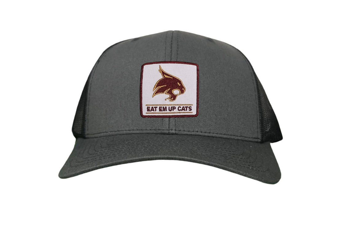 Texas State University Supercat Trucker Hat - Eat Em Up Cats Cap