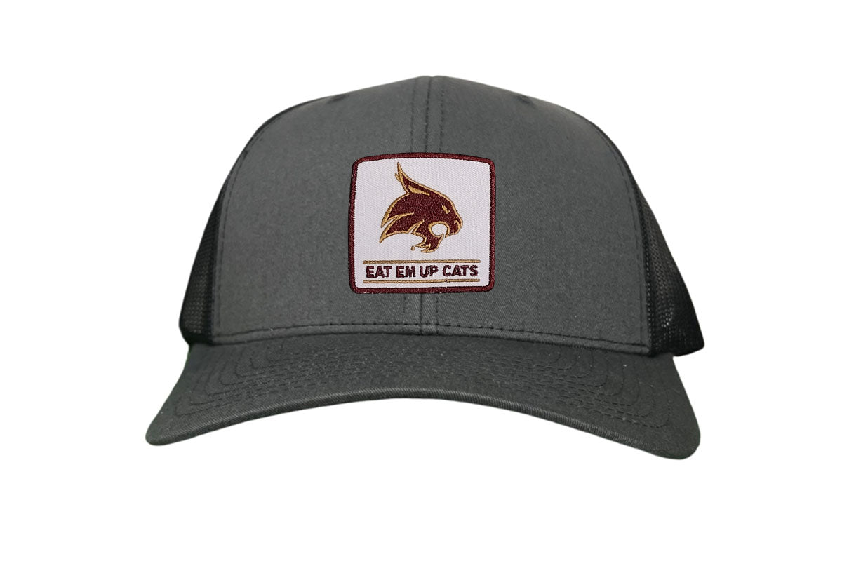 Texas State University Supercat Trucker Hat - Eat Em Up Cats Cap