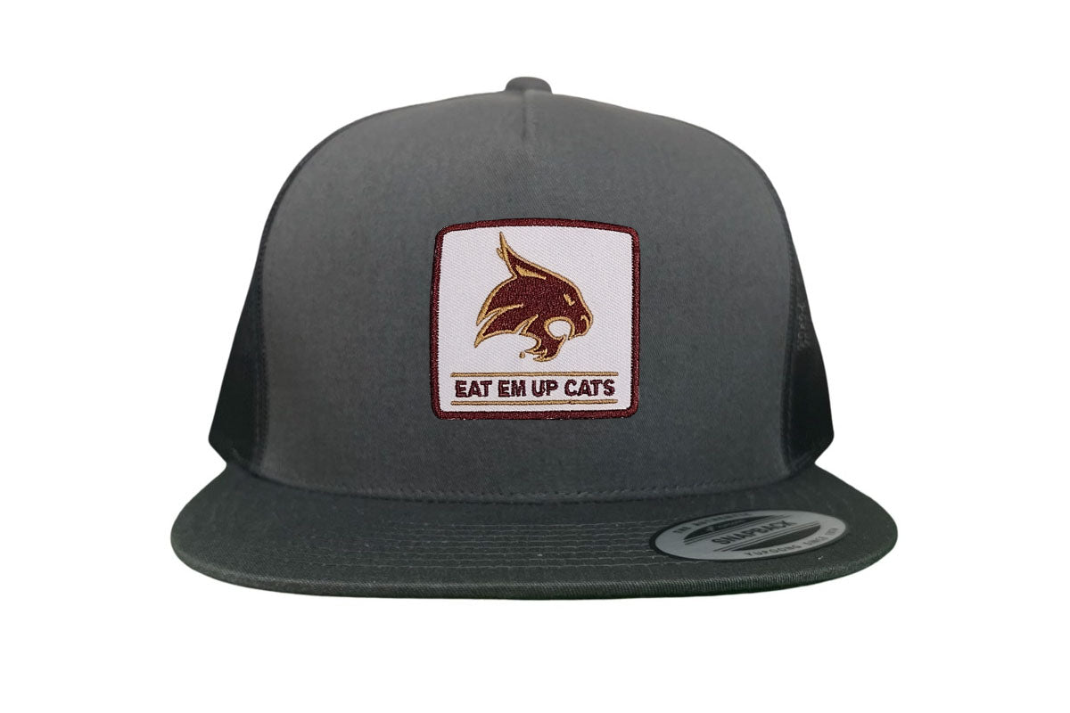 Texas State University Supercat Trucker Hat - Eat Em Up Cats Cap