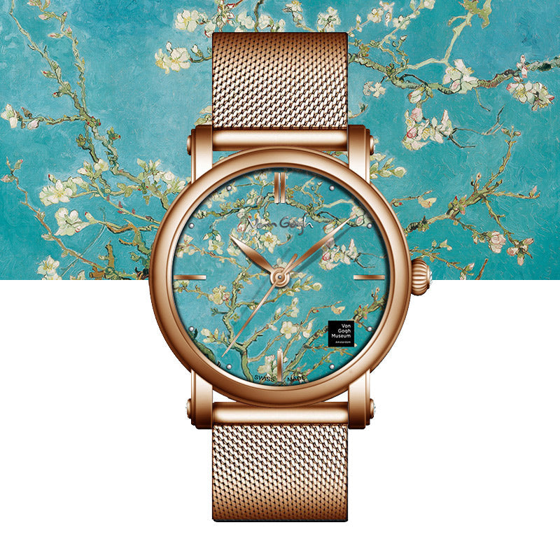 Van Gogh Almond Blossom Series Women's Quartz Watch