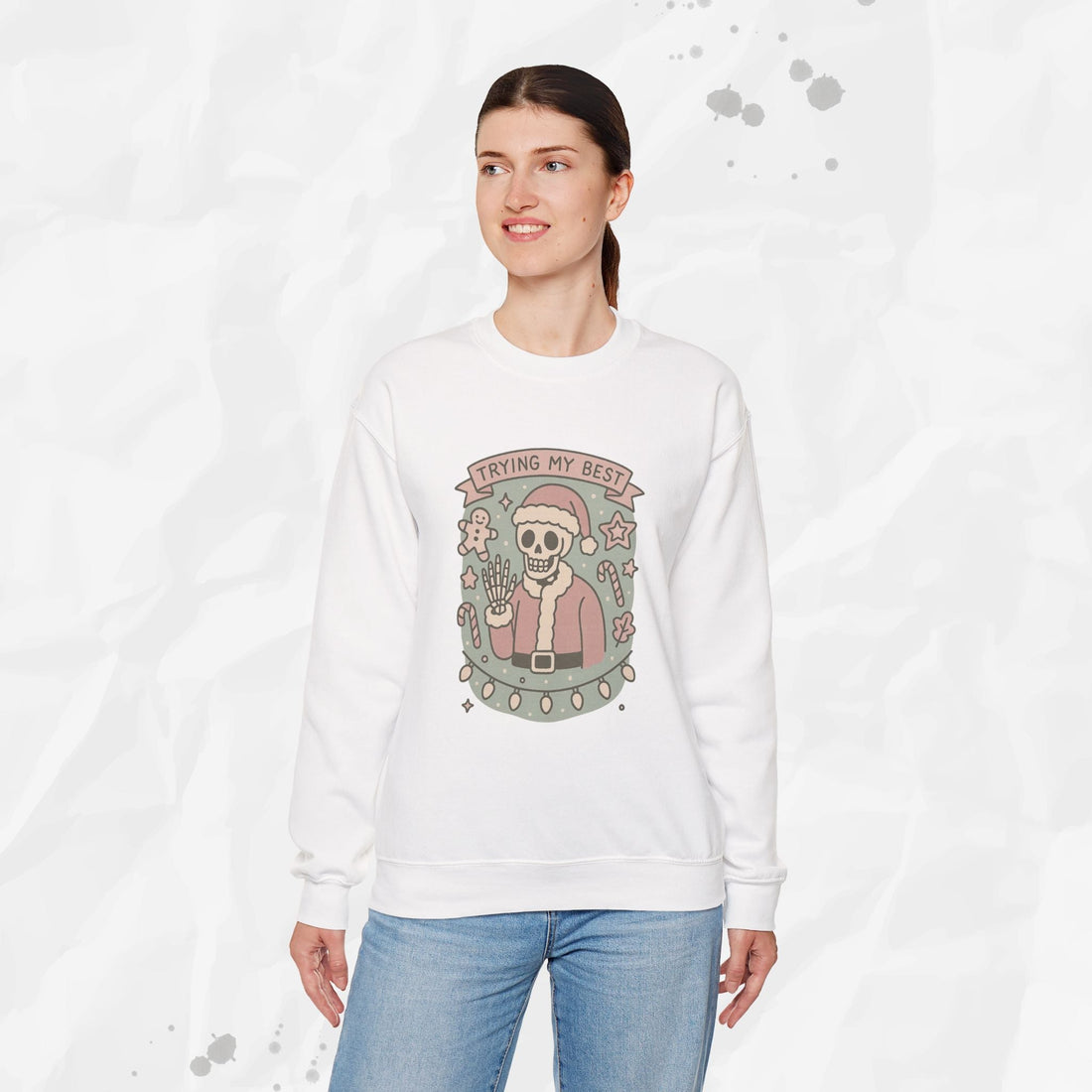 Trying My Best – Crewneck Sweatshirt