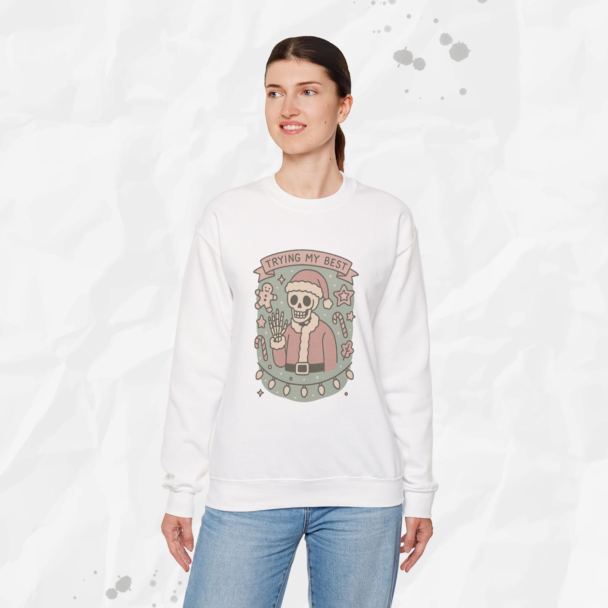 Trying My Best – Crewneck Sweatshirt
