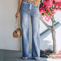 Loose denim pants for women