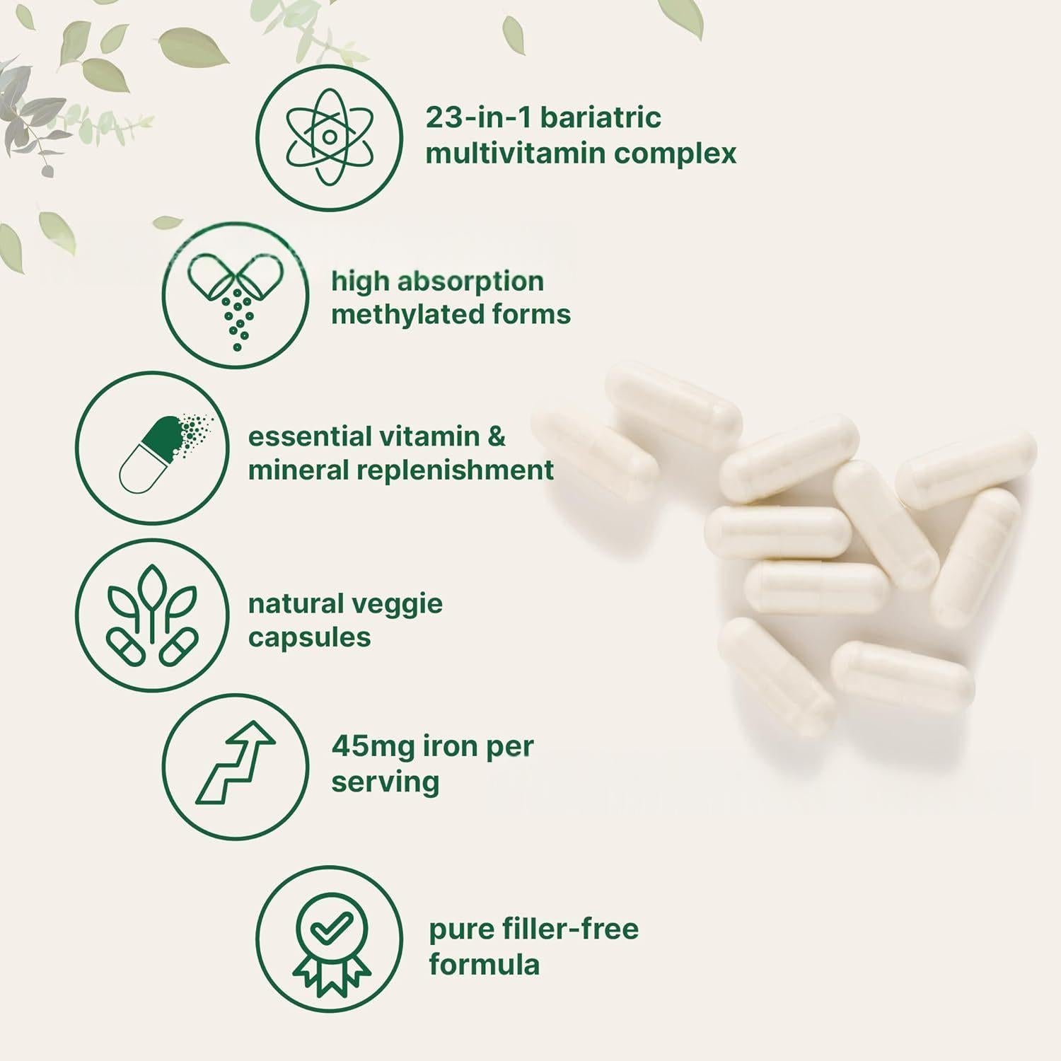 Multivitamin Capsules 90 Count