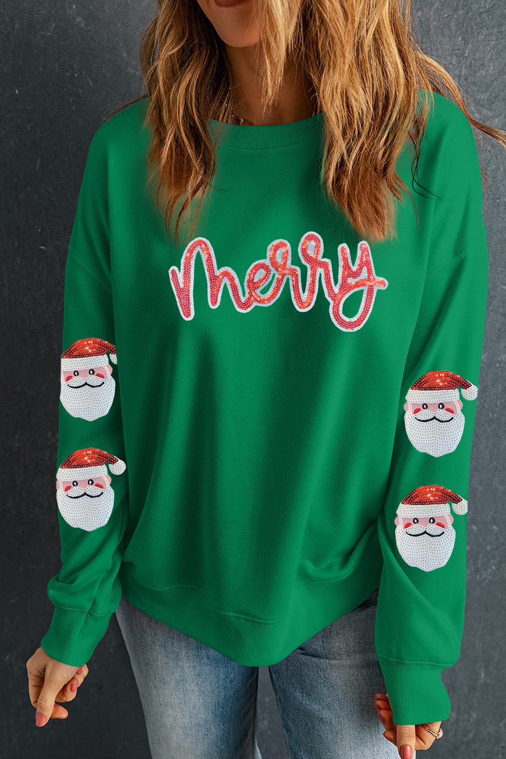 Julieta Sleeve Drop Shoulder Sweatshirt