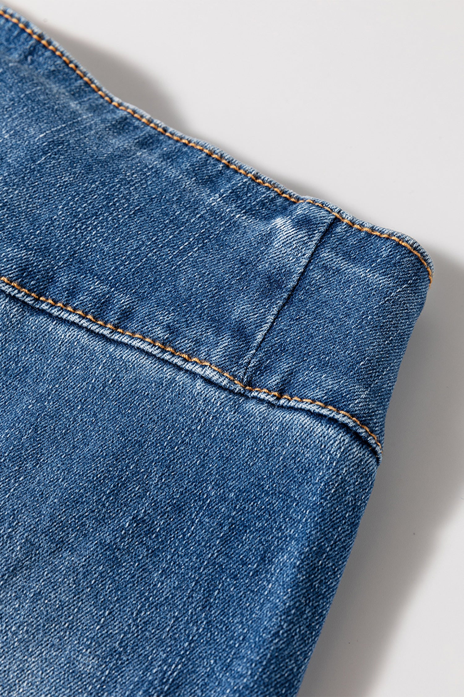 Jaylani Raw Hem Flare Jeans