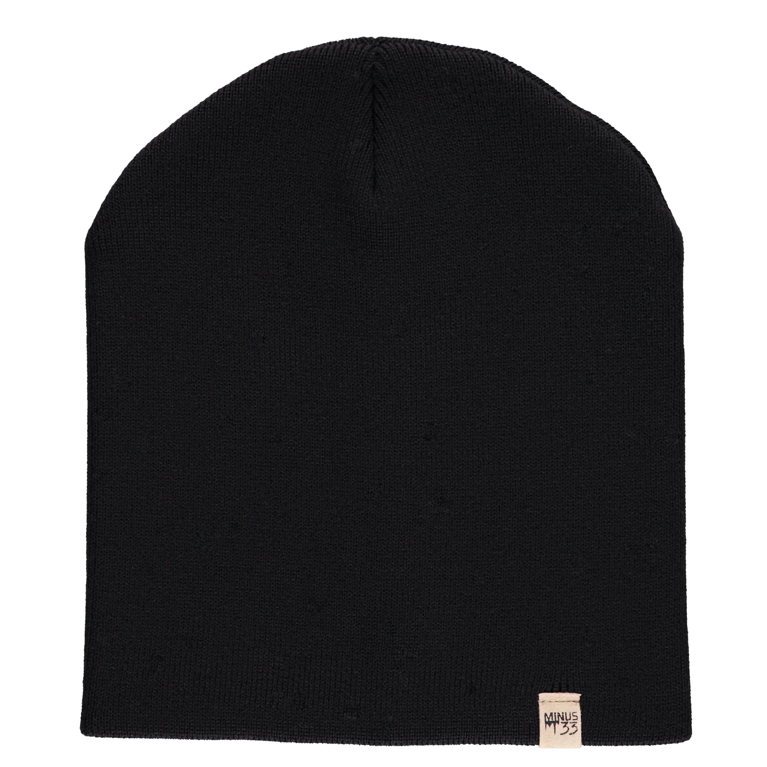 Heavyweight Merino Wool Knit Beanie for Cold Weather