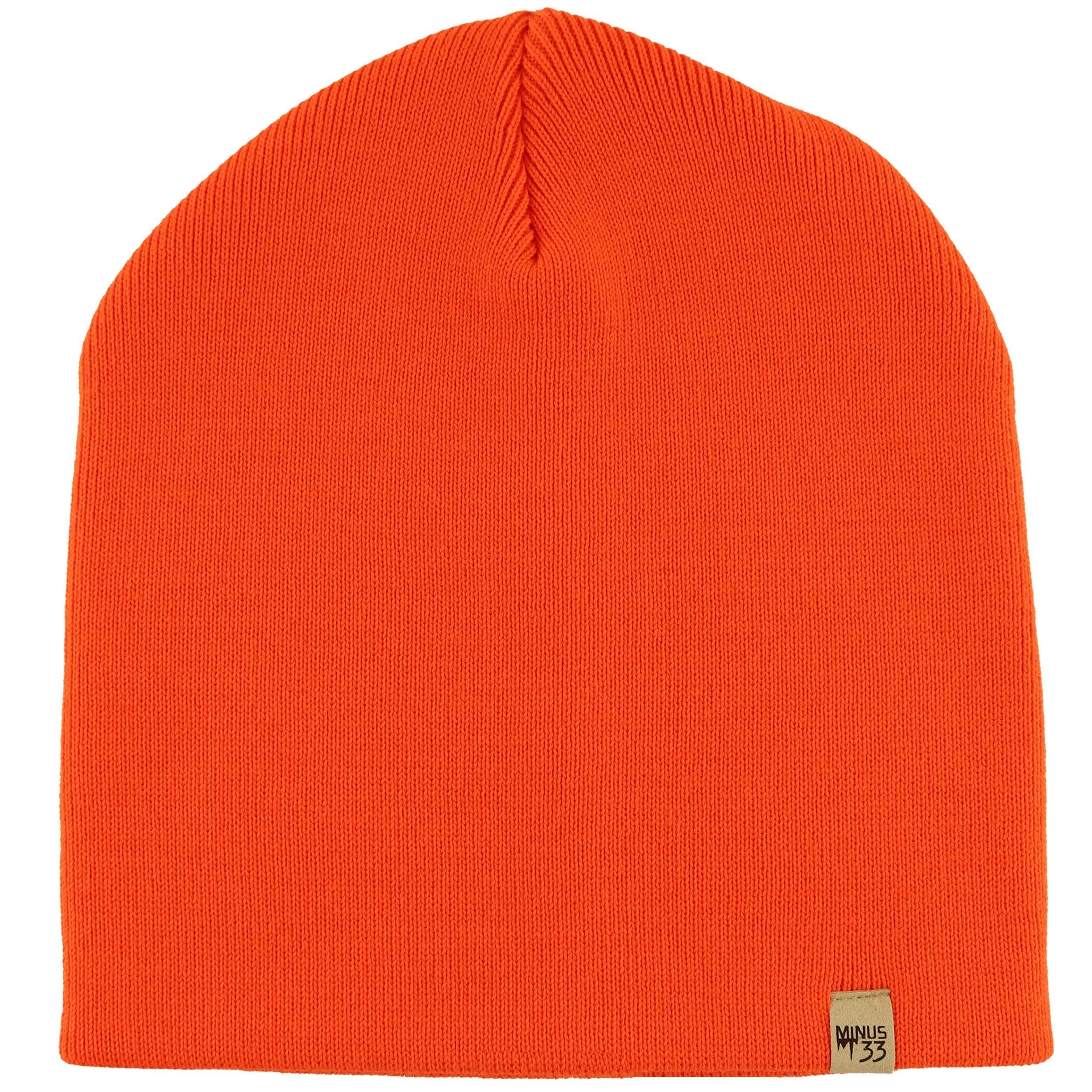 Heavyweight Merino Wool Knit Beanie for Cold Weather