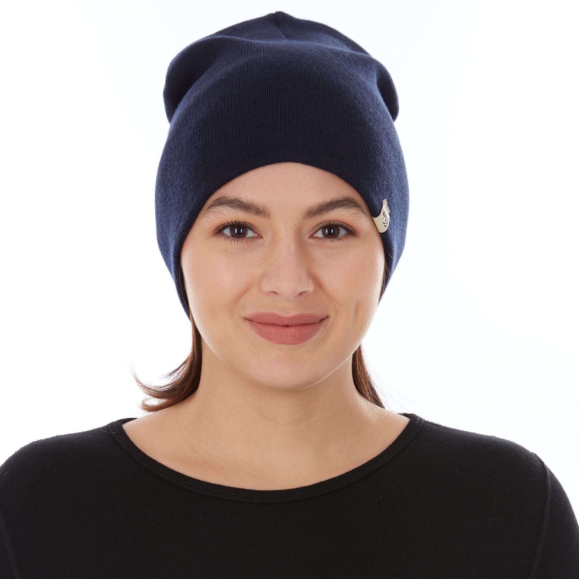 Heavyweight Merino Wool Knit Beanie for Cold Weather