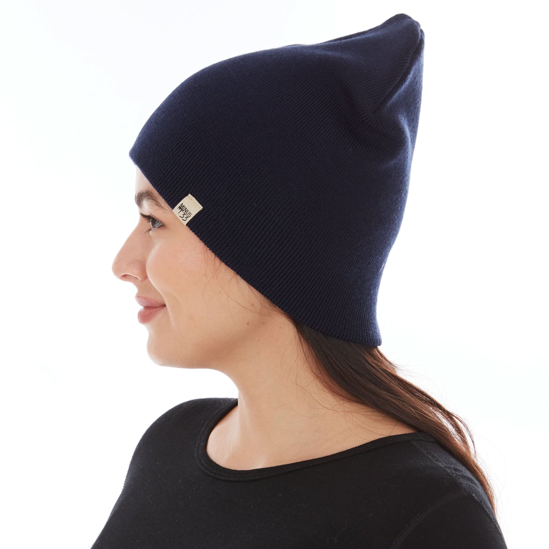 Heavyweight Merino Wool Knit Beanie for Cold Weather