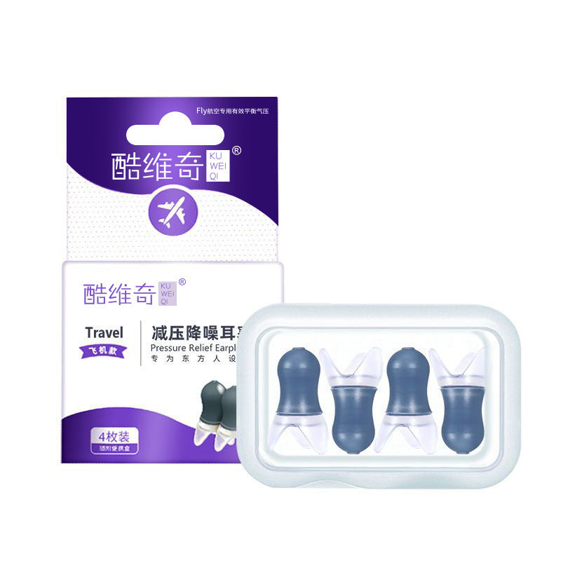 Pressure-relief Aviation-specific Earplugs For Reducing Cabin Pressure