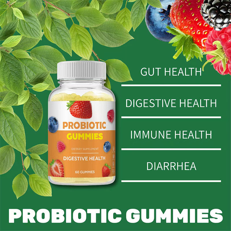 Gut-Health Care Balancing Gut Microbiota With Probiotic Gummies