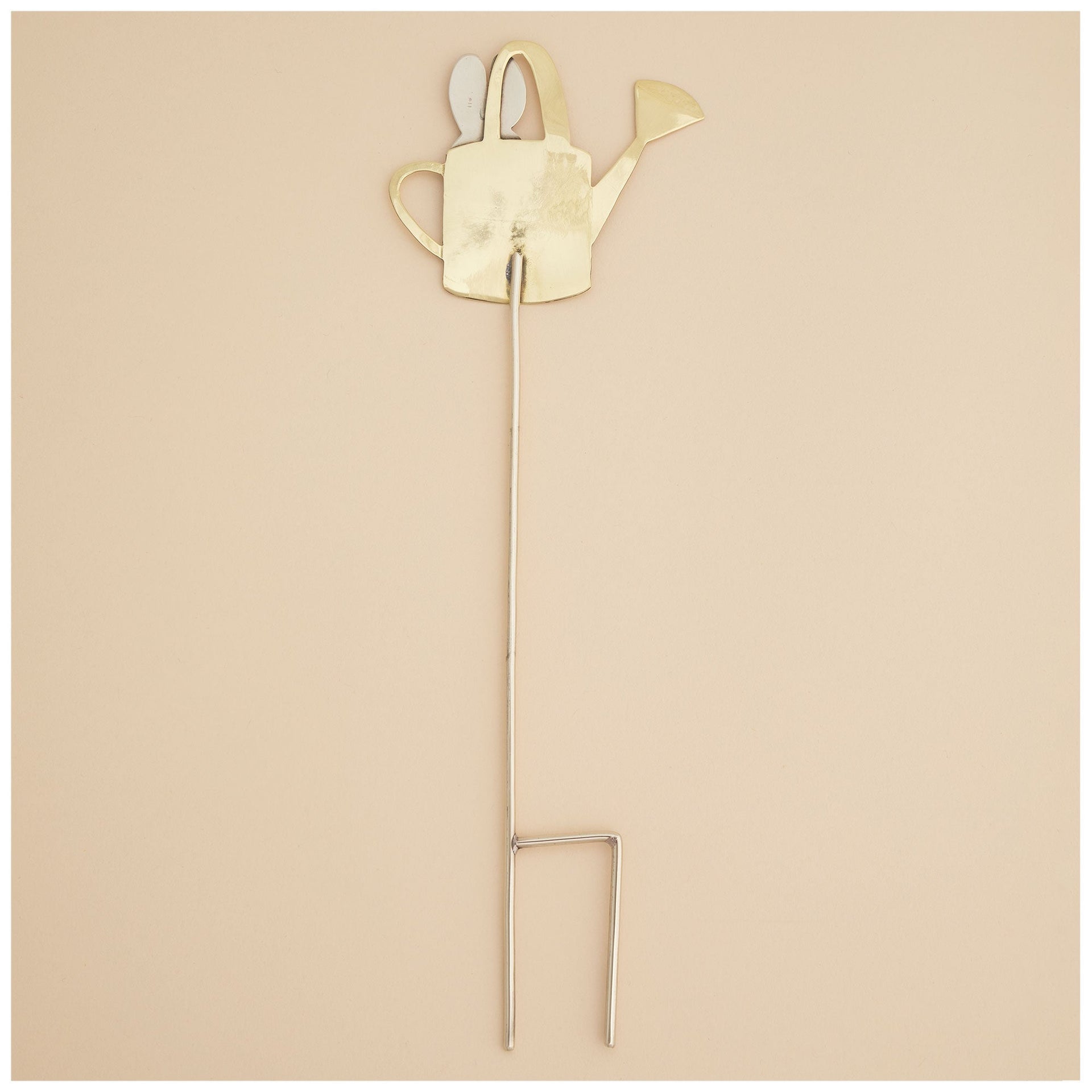 Sweet Bunnies Mixed Metal Plant Stake