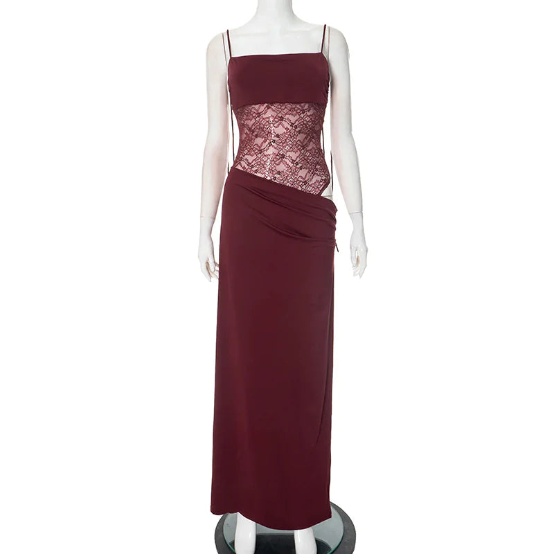Elegant Lace Charm Dress
