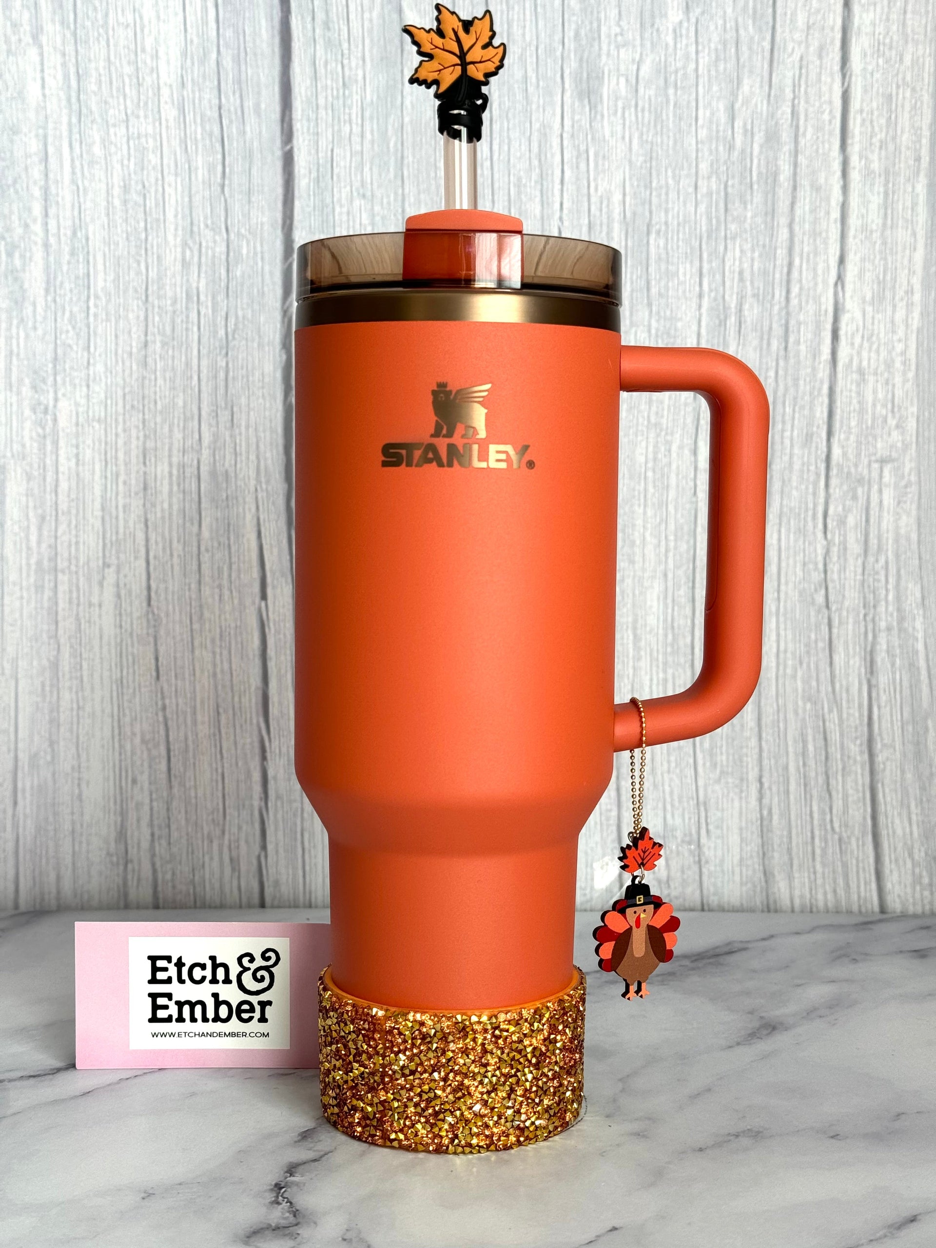 Pumpkin Spice Druzy BLING  Boot