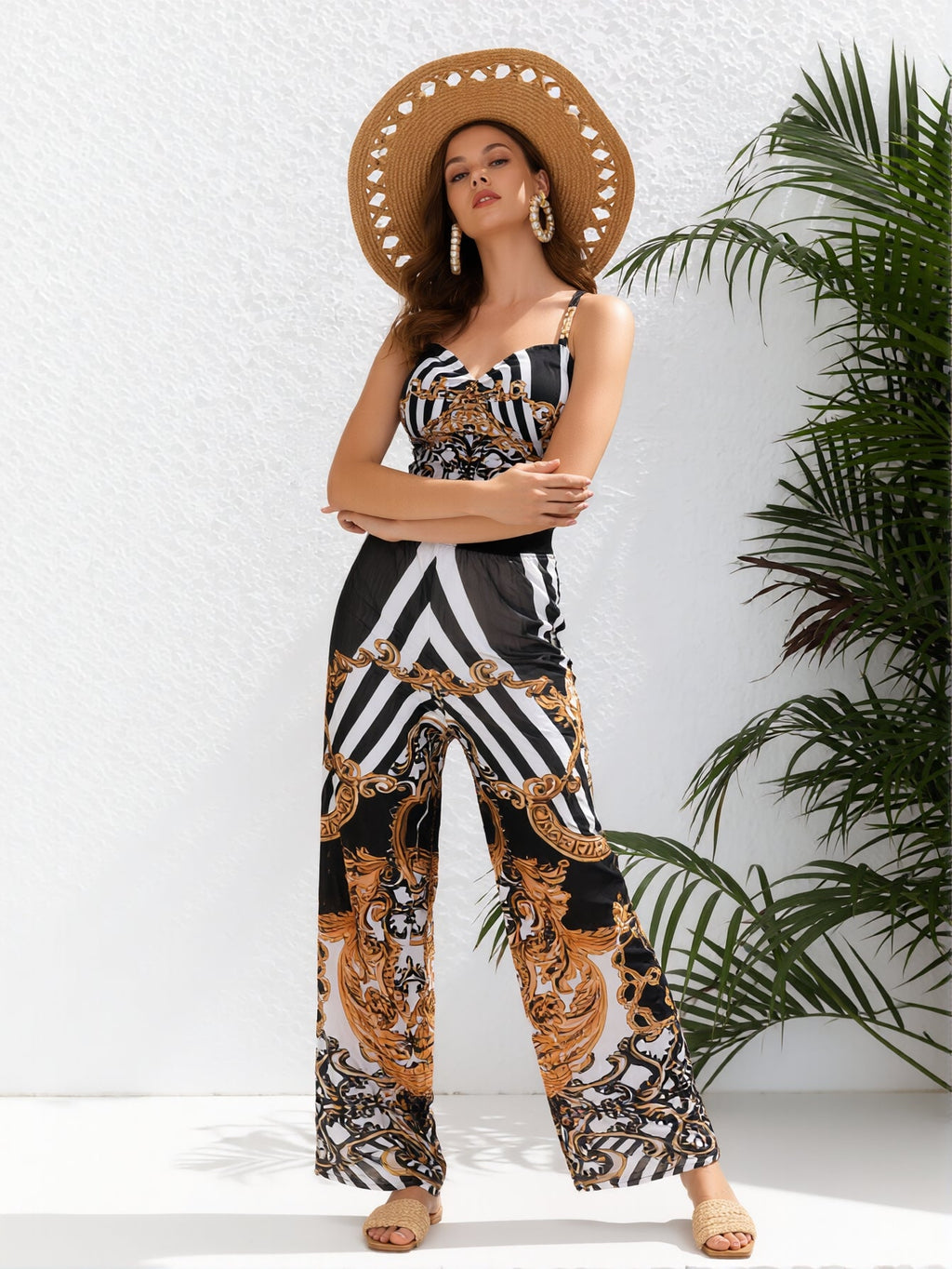 Casual Resort-Wear Swimwear Set