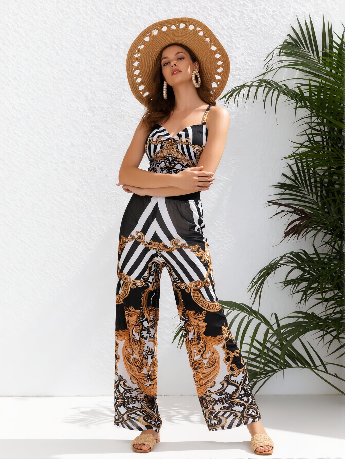 Casual Resort-Wear Swimwear Set