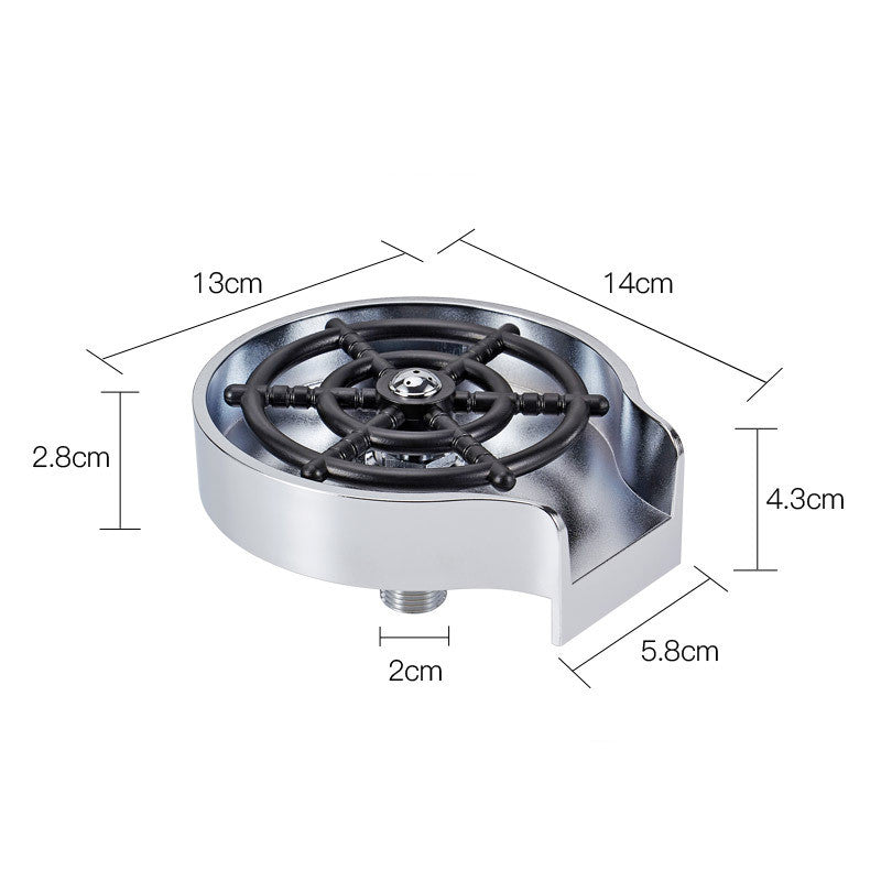 Automatic High-Pressure Sink Cup Washer for Coffee Pitchers