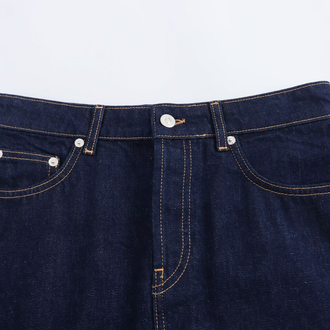 Women's Chic Black Denim Mini Skirt - Versatile Harajuku Style - Image 3