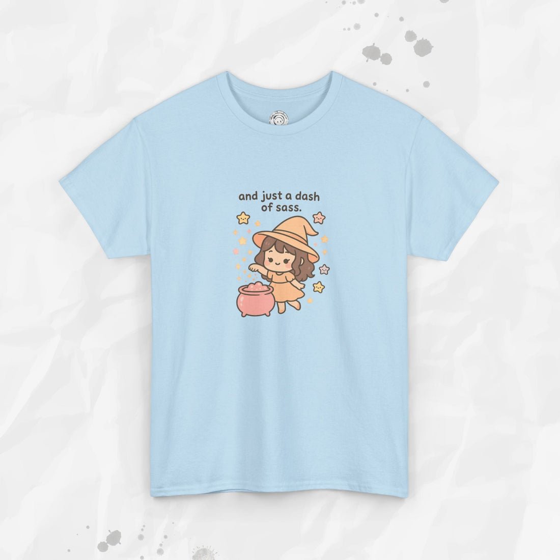 And Just a Dash of Sass Graphic Tee in Soft Pink and Grey - Image 7
