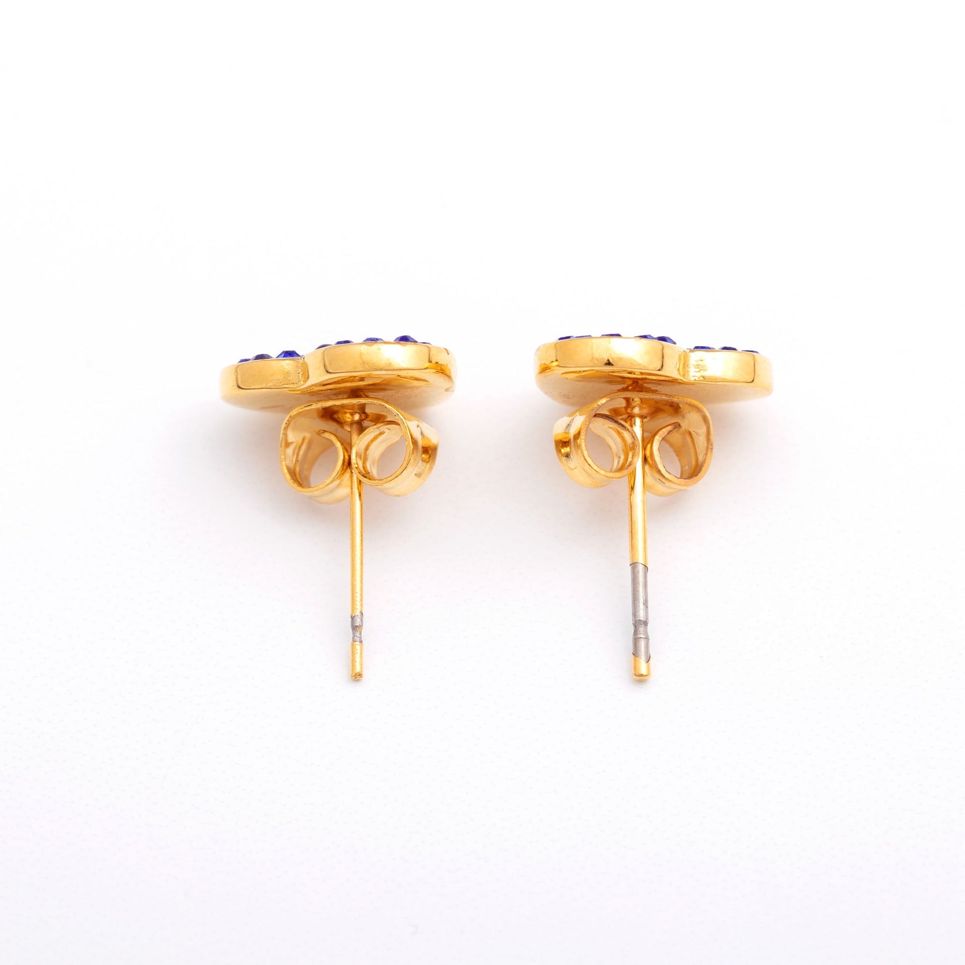 Our Hearts Are With Ukraine Gold Plated Earrings