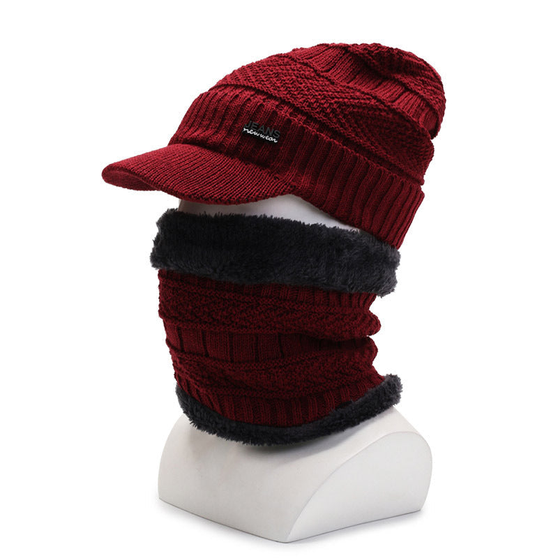 Fleece-Lined Thickened Winter Knit Beanie – Warm Dome Cap