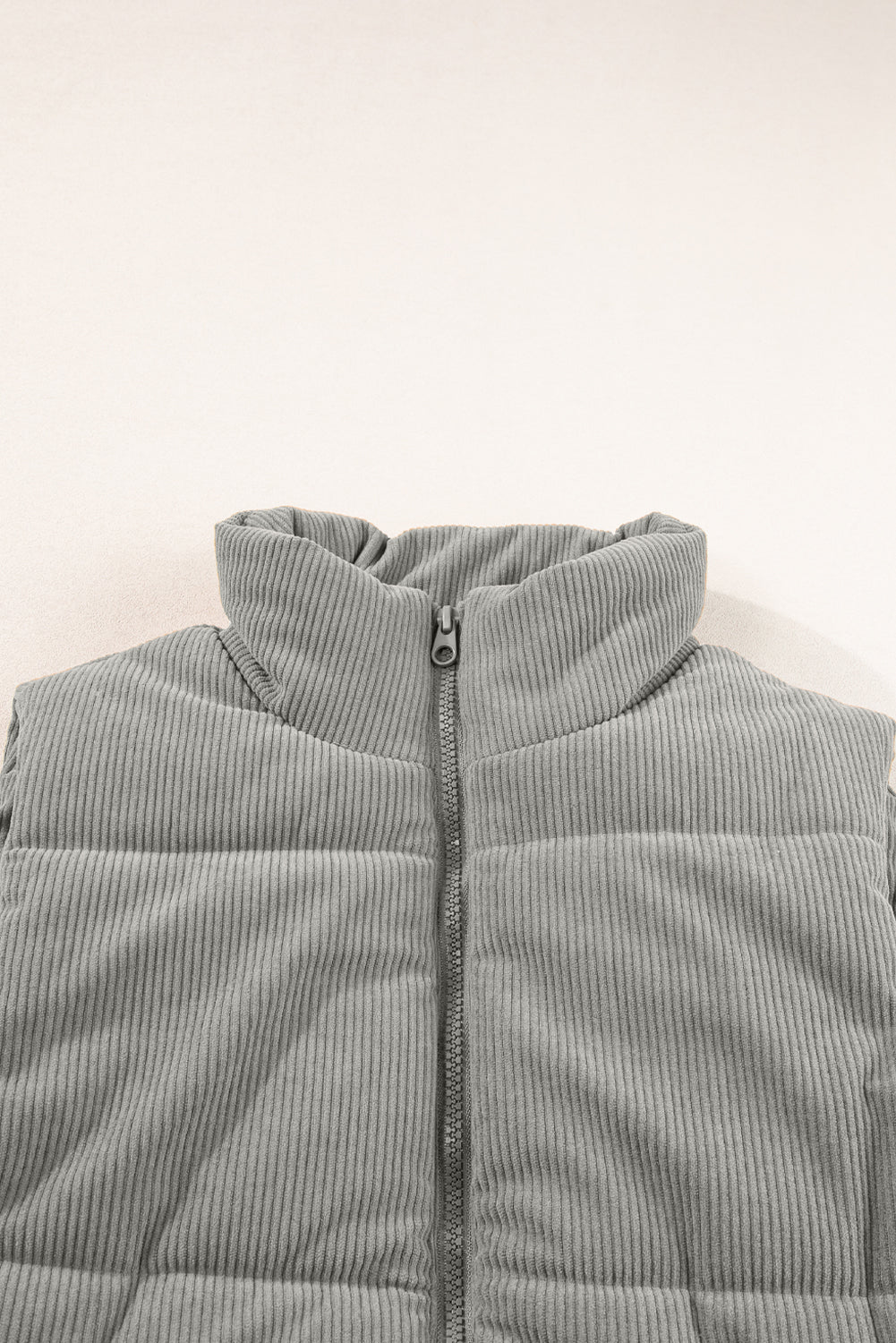 Taytum Stand Zipped Puffer Vest