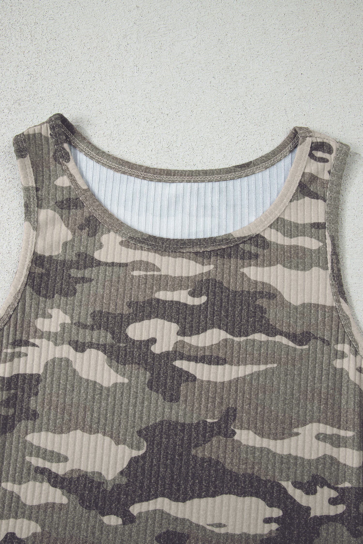 Wrenley Ribbed Knit Tank Top - Versatile Sleeveless Basic