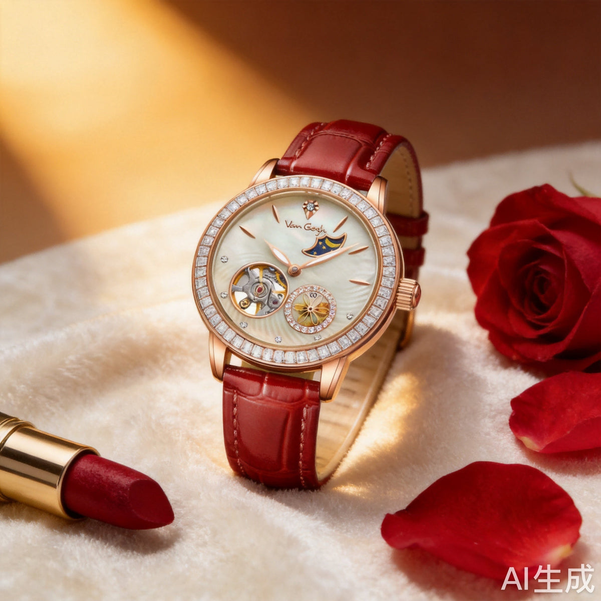 VAN GOGH Automatic Mechanical  New Women's Mechanical Sunflower