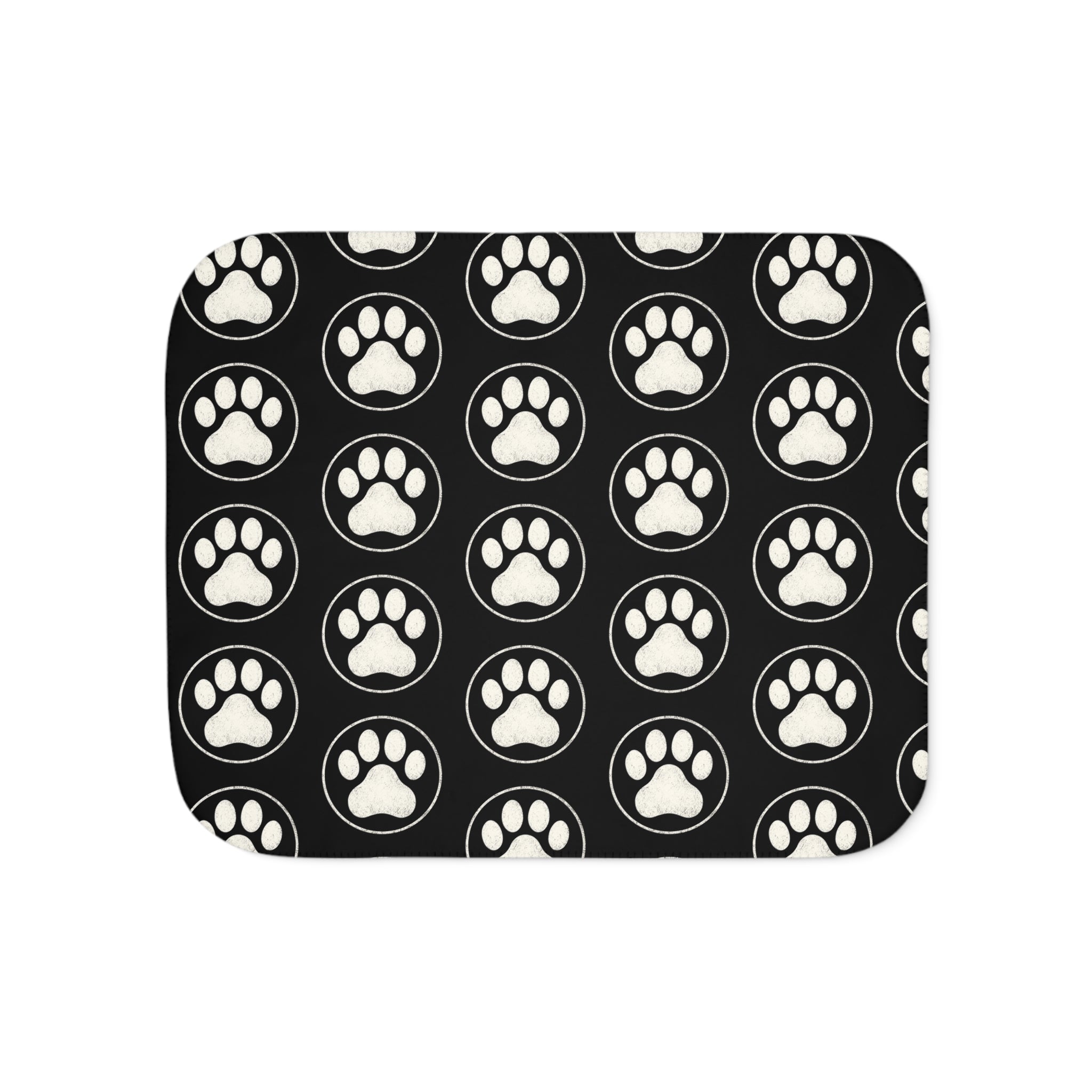 Cozy Sherpa Paw Blanket